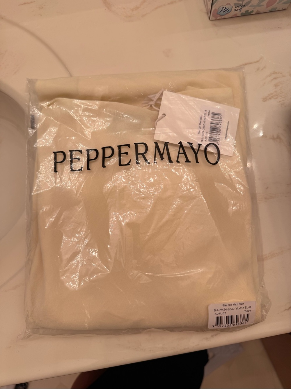 Peppermayo Yellow Maxi Skirt